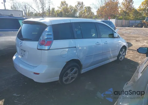 2007 Mazda Mazda5 Touring z USA, uszkodzony, nr VIN JM1CR293970155555
